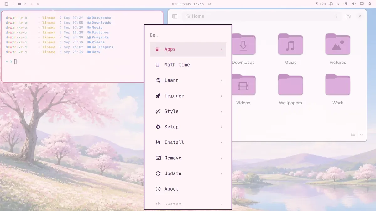 Bubblegum theme screenshot